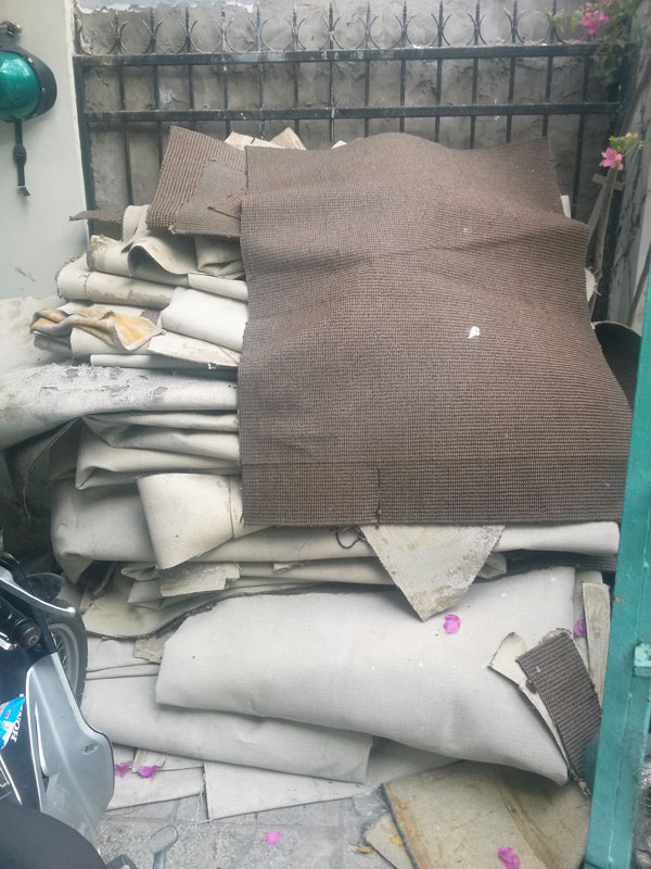 Mua thảm trải sàn cũ tại Hà Nội